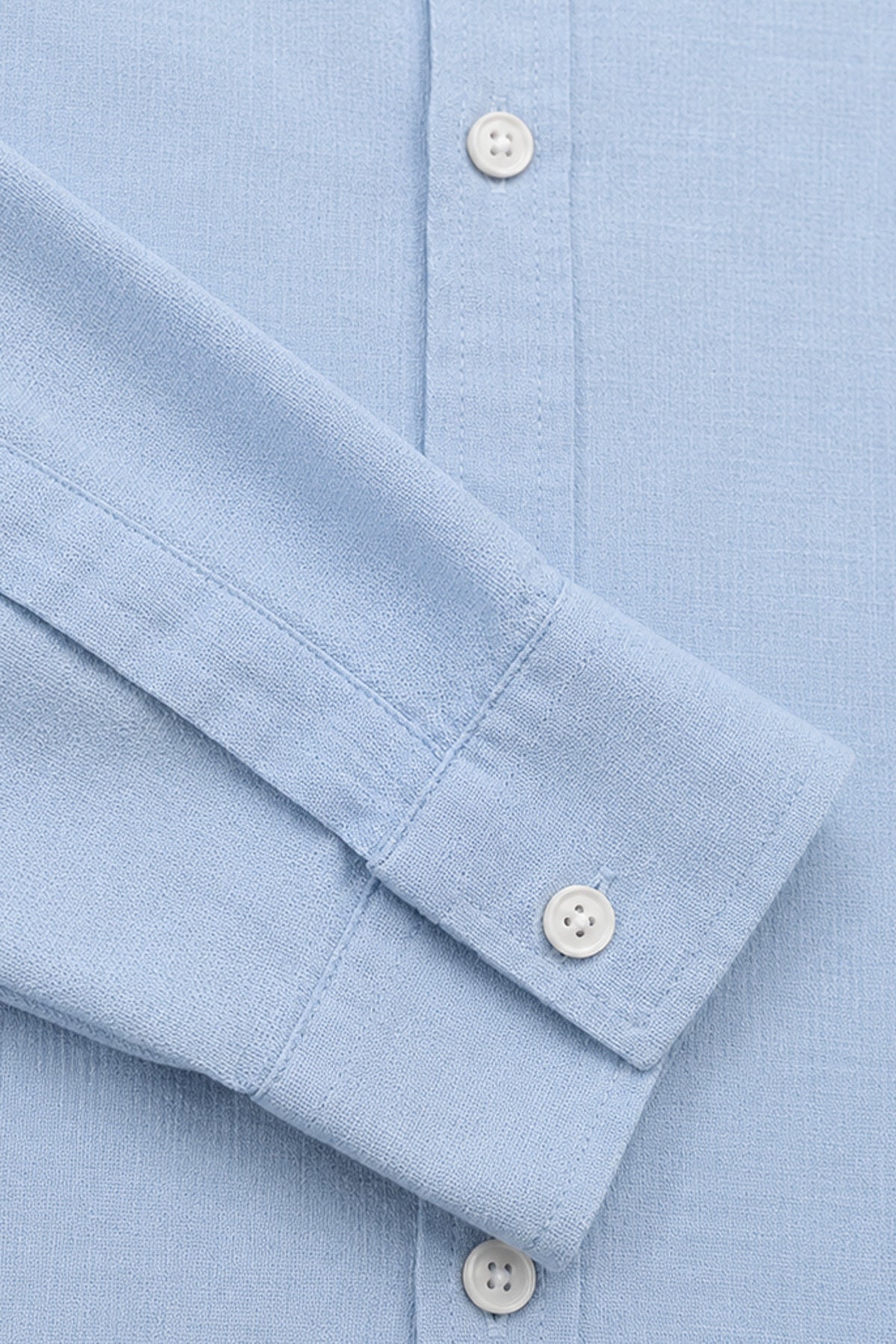 Basic Oversized Cotton-Linen Shirt