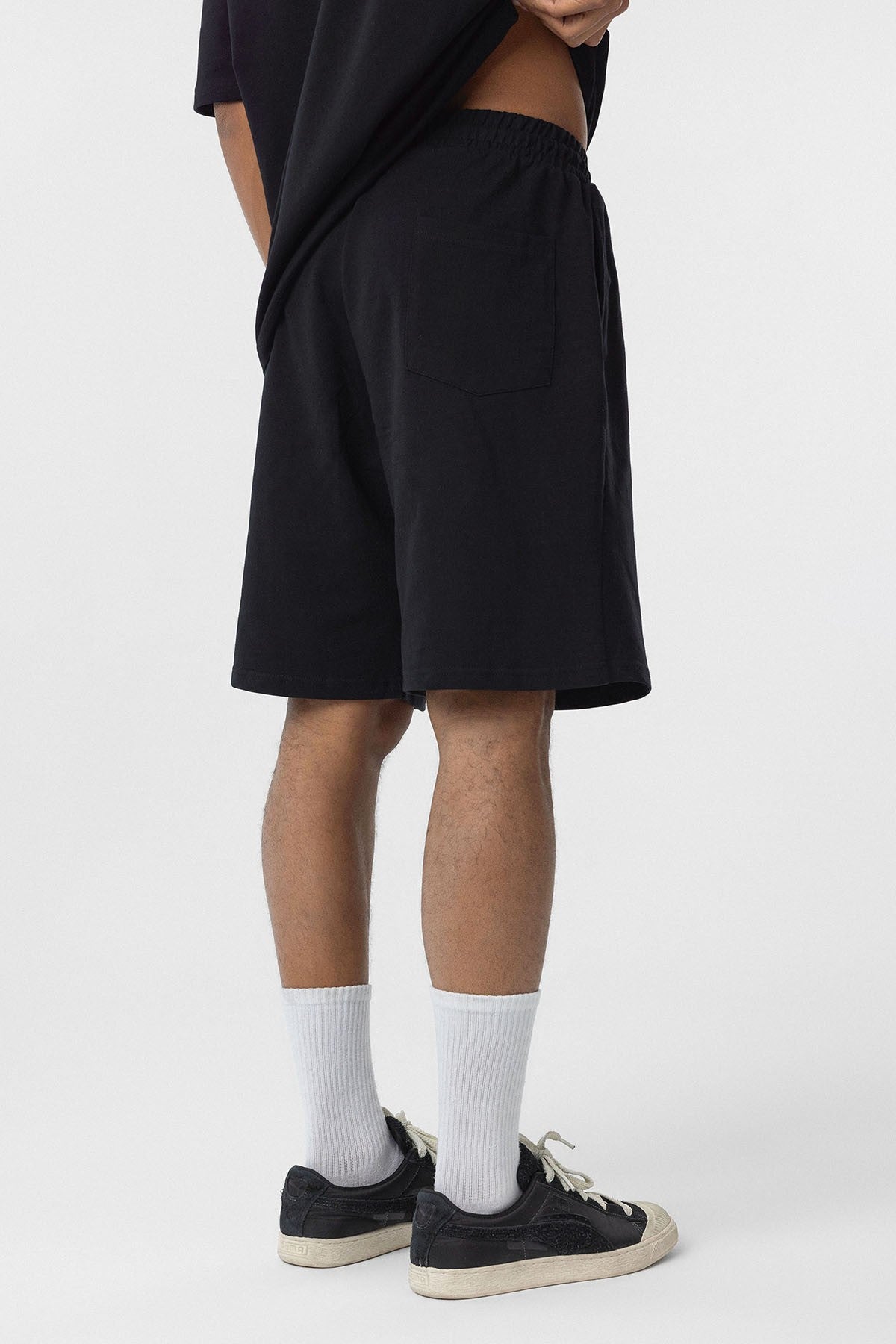 Basic Oversized Shorts Set