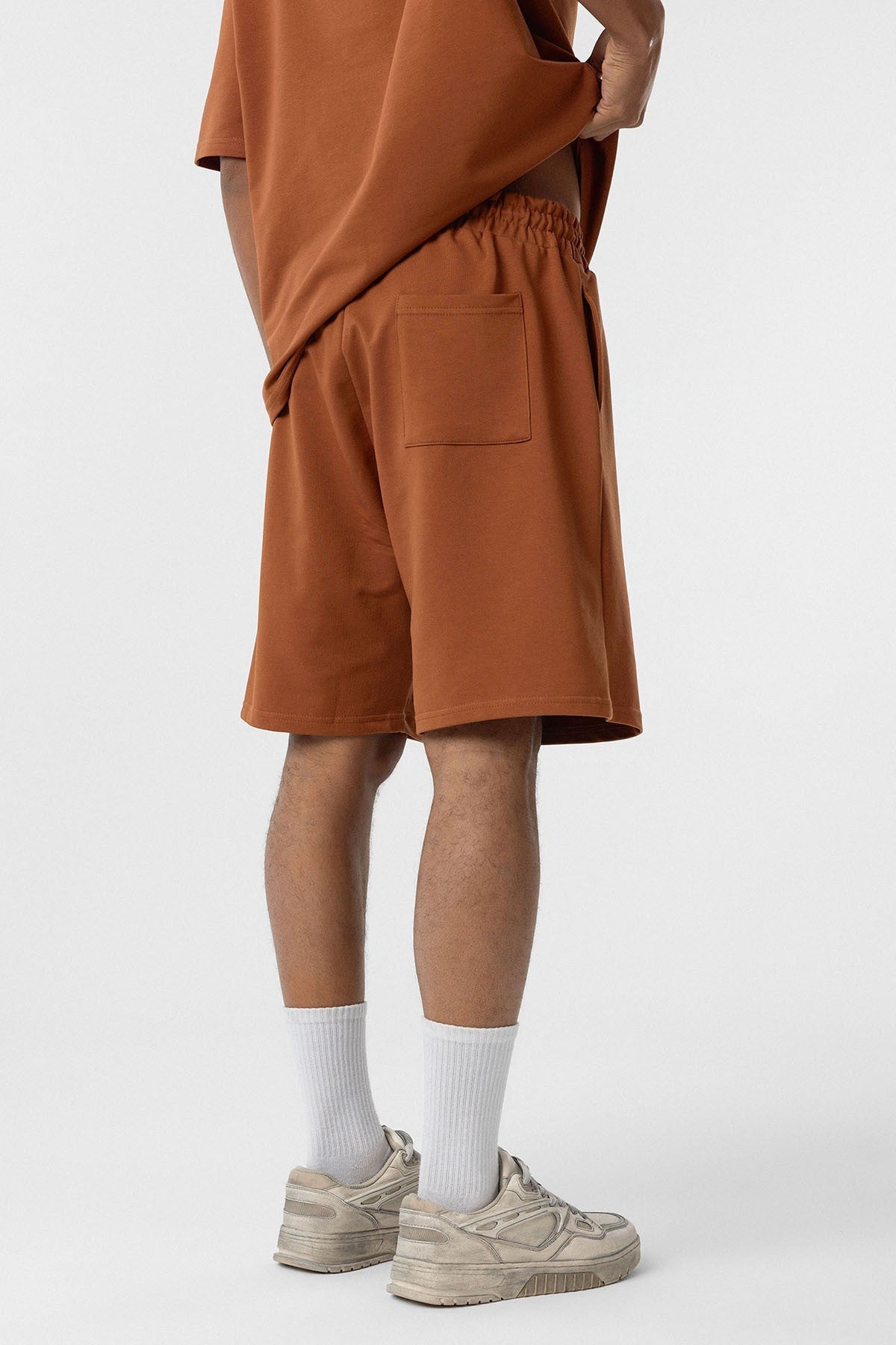 Basic Oversized Shorts Set