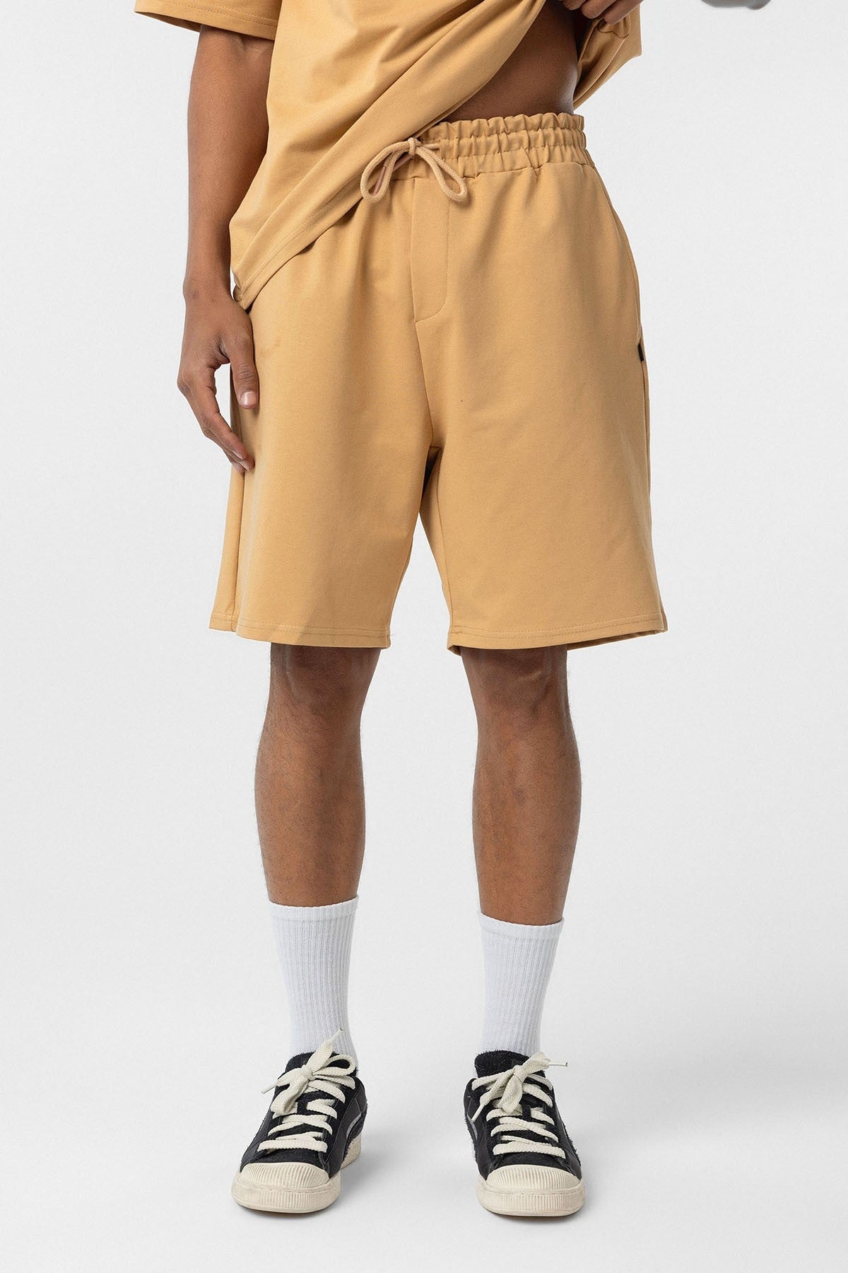 Basic Oversized Shorts Set