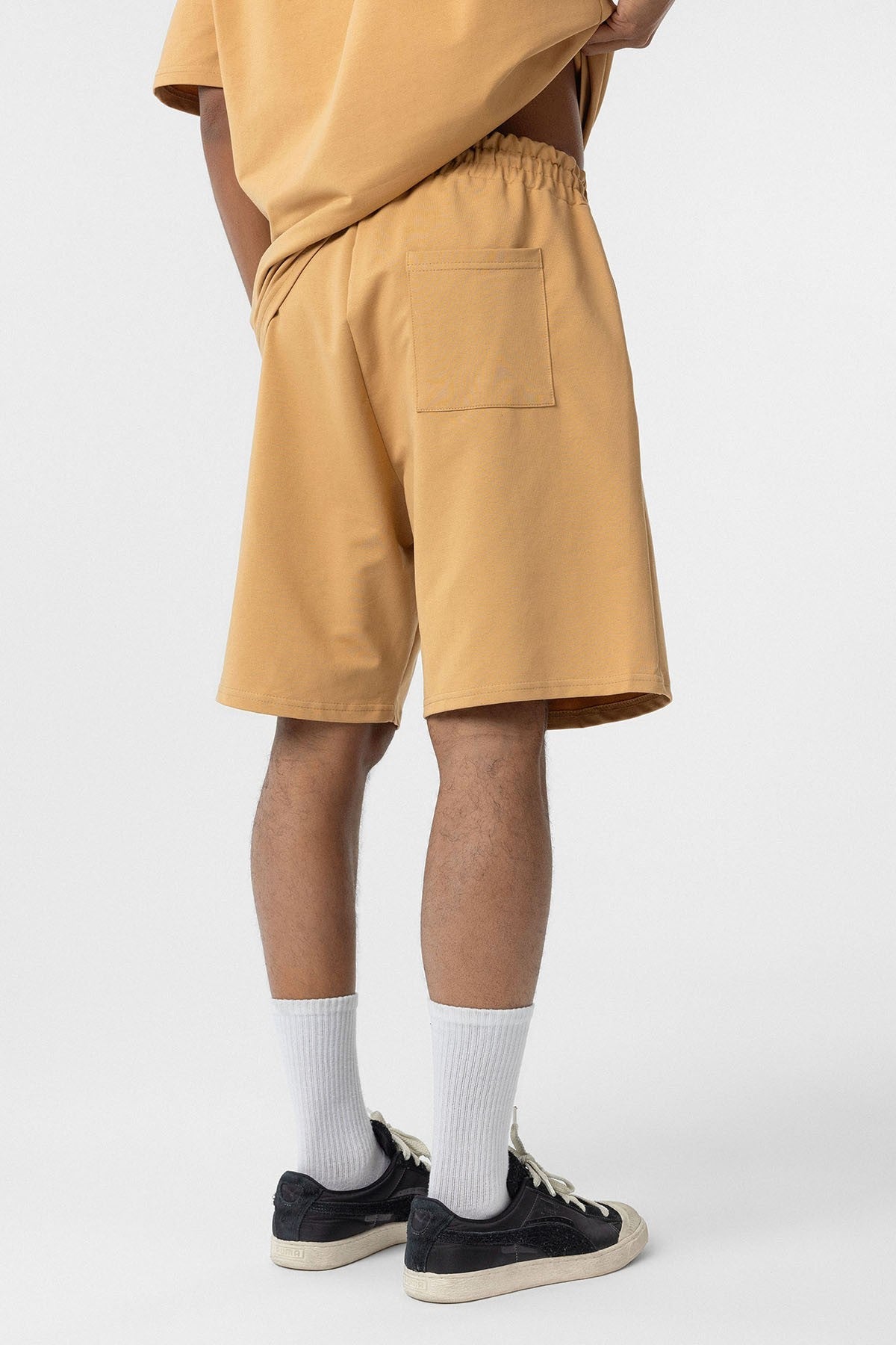 Basic Oversized Shorts Set