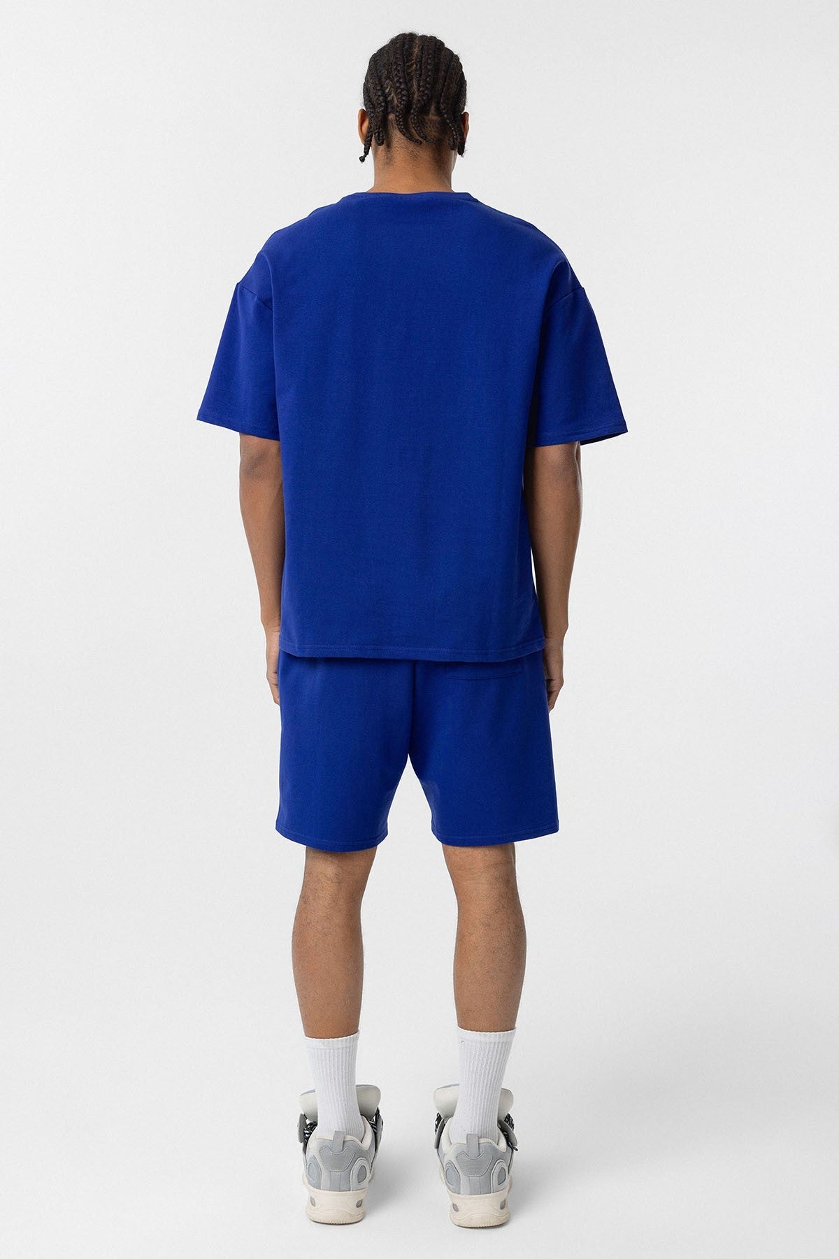 Basic Oversized Shorts Set