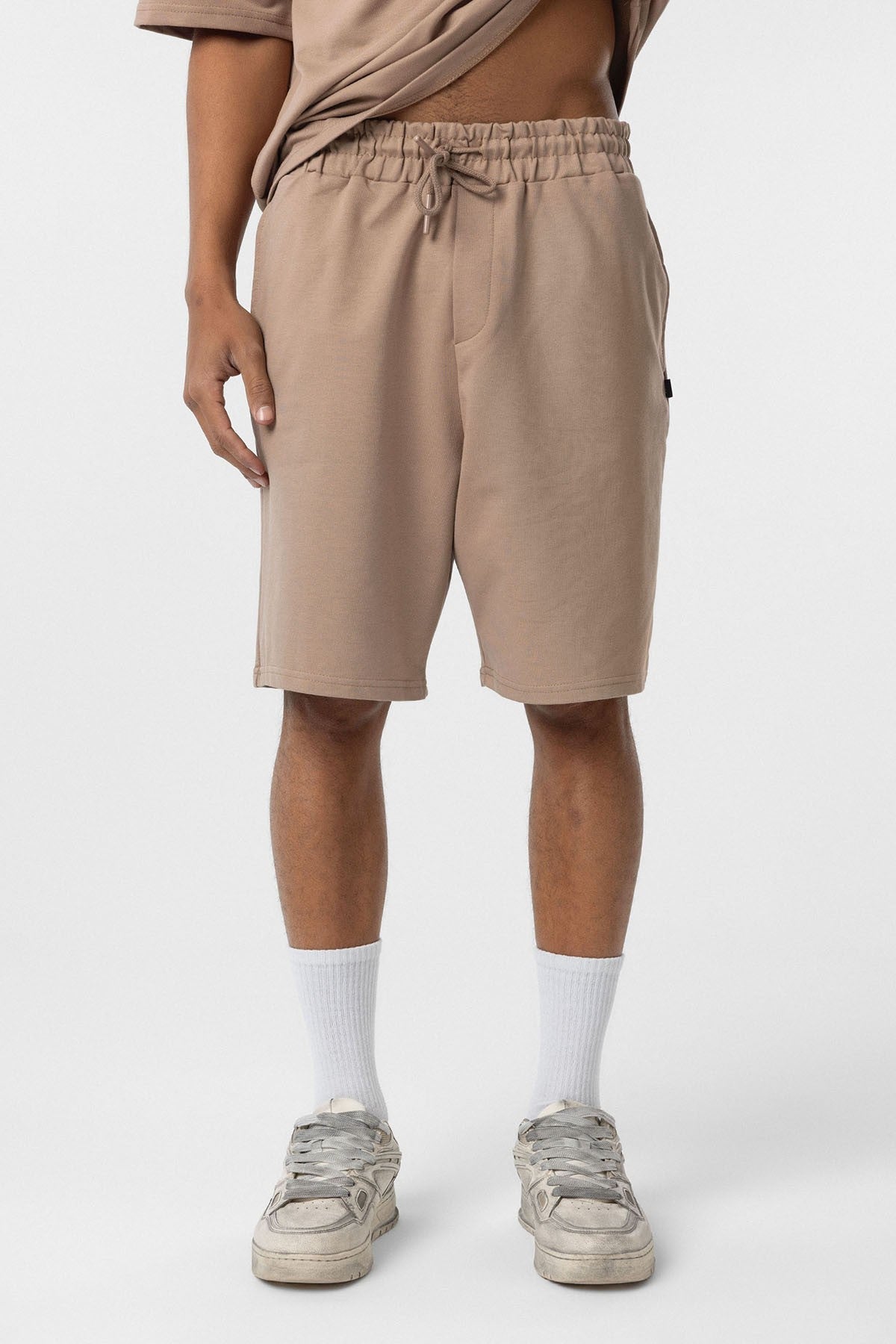 Basic Oversized Shorts Set