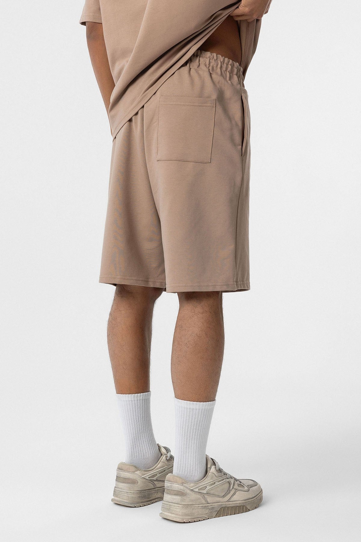 Basic Oversized Shorts Set