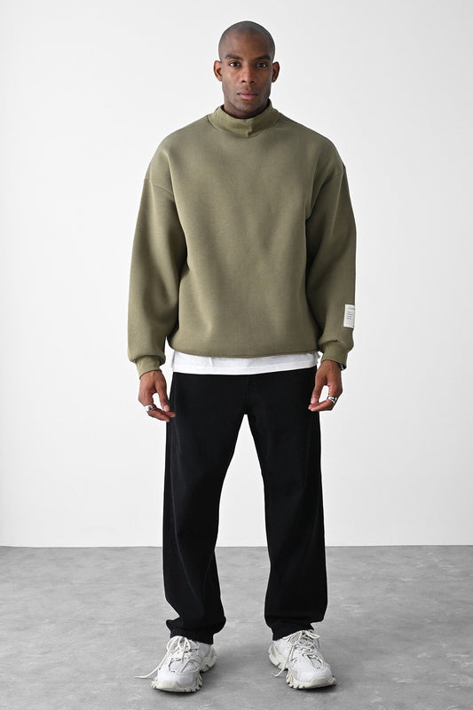 Vizon Kart Detailed Oversized Sweatshirt