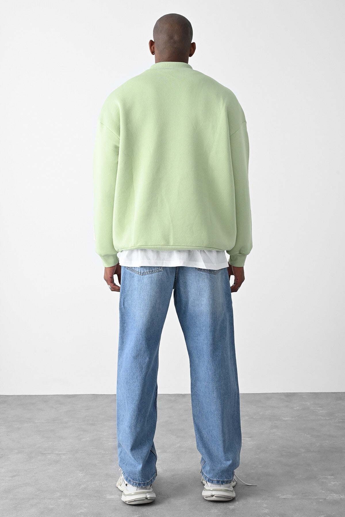 Vizon Kart Detailed Oversized Sweatshirt