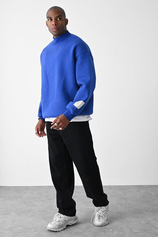 Vizon Kart Detailed Oversized Sweatshirt