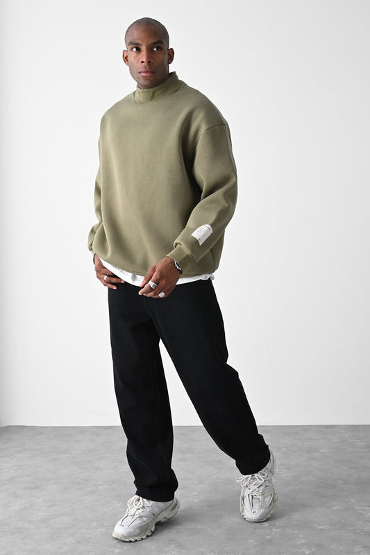 Vizon Kart Detailed Oversized Sweatshirt