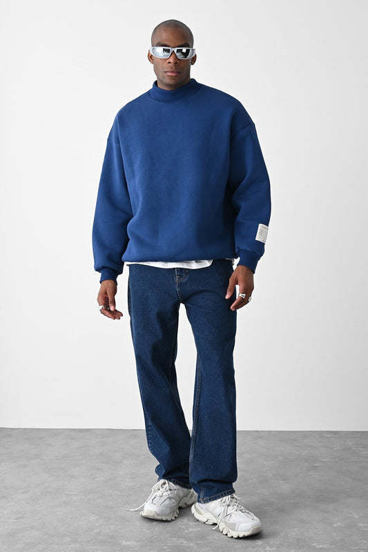 Vizon Kart Detailed Oversized Sweatshirt