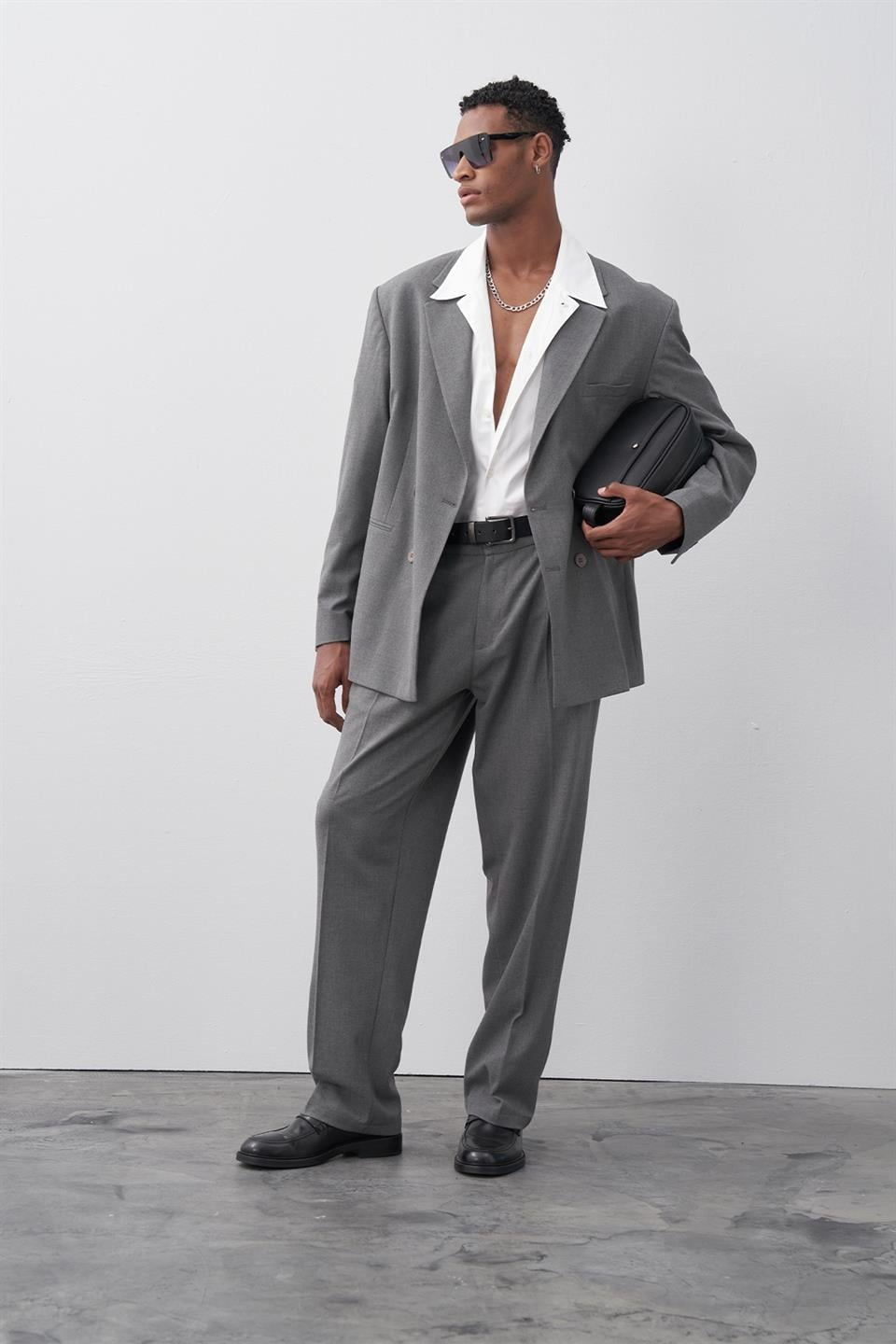Comfortable, Double-Breasted Suit
