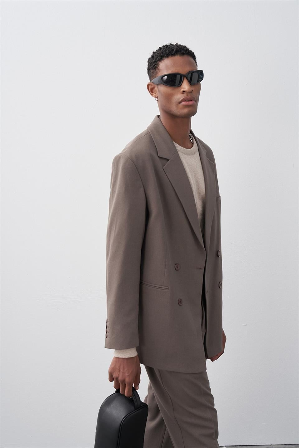 Comfortable, Double-Breasted Suit