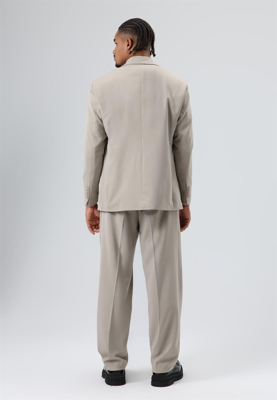 Comfortable, Double-Breasted Suit