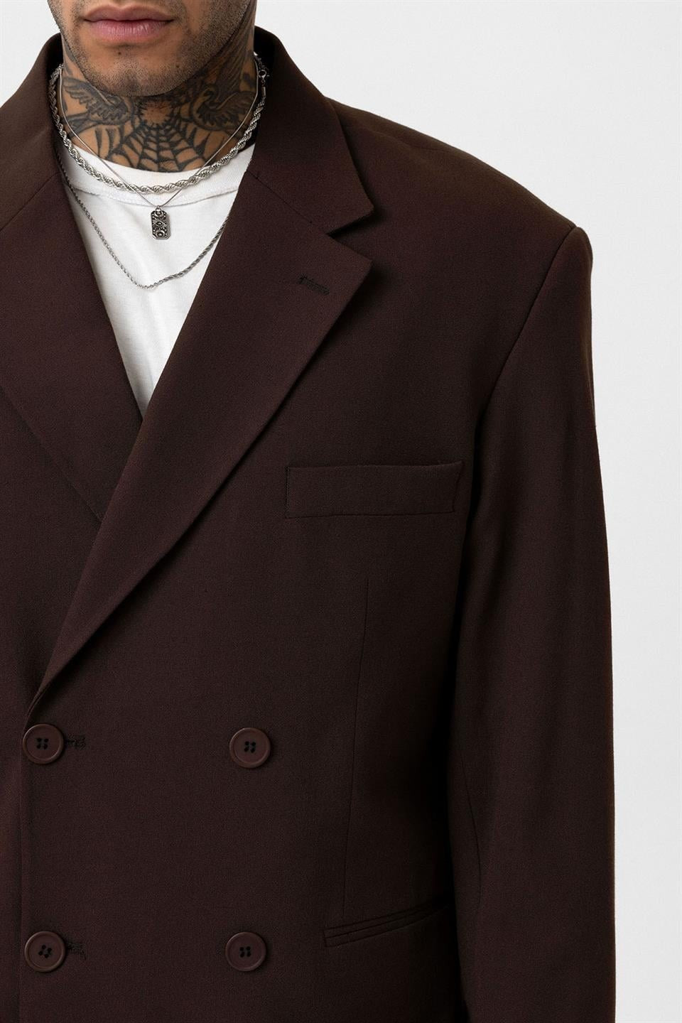 Comfortable, Double-Breasted Suit
