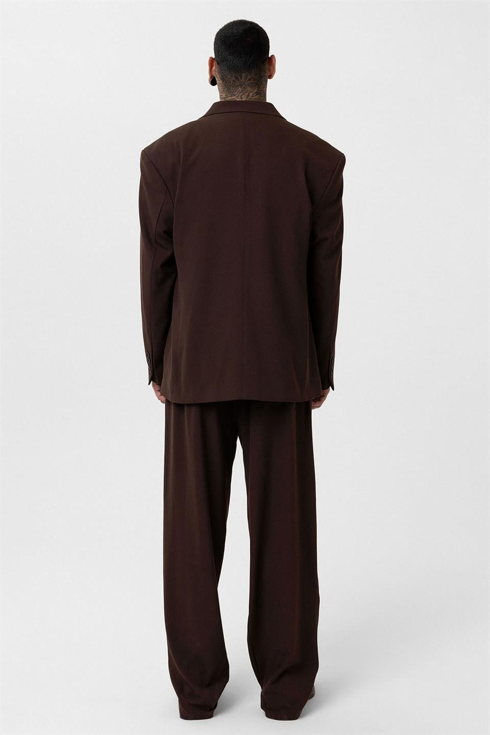 Comfortable, Double-Breasted Suit