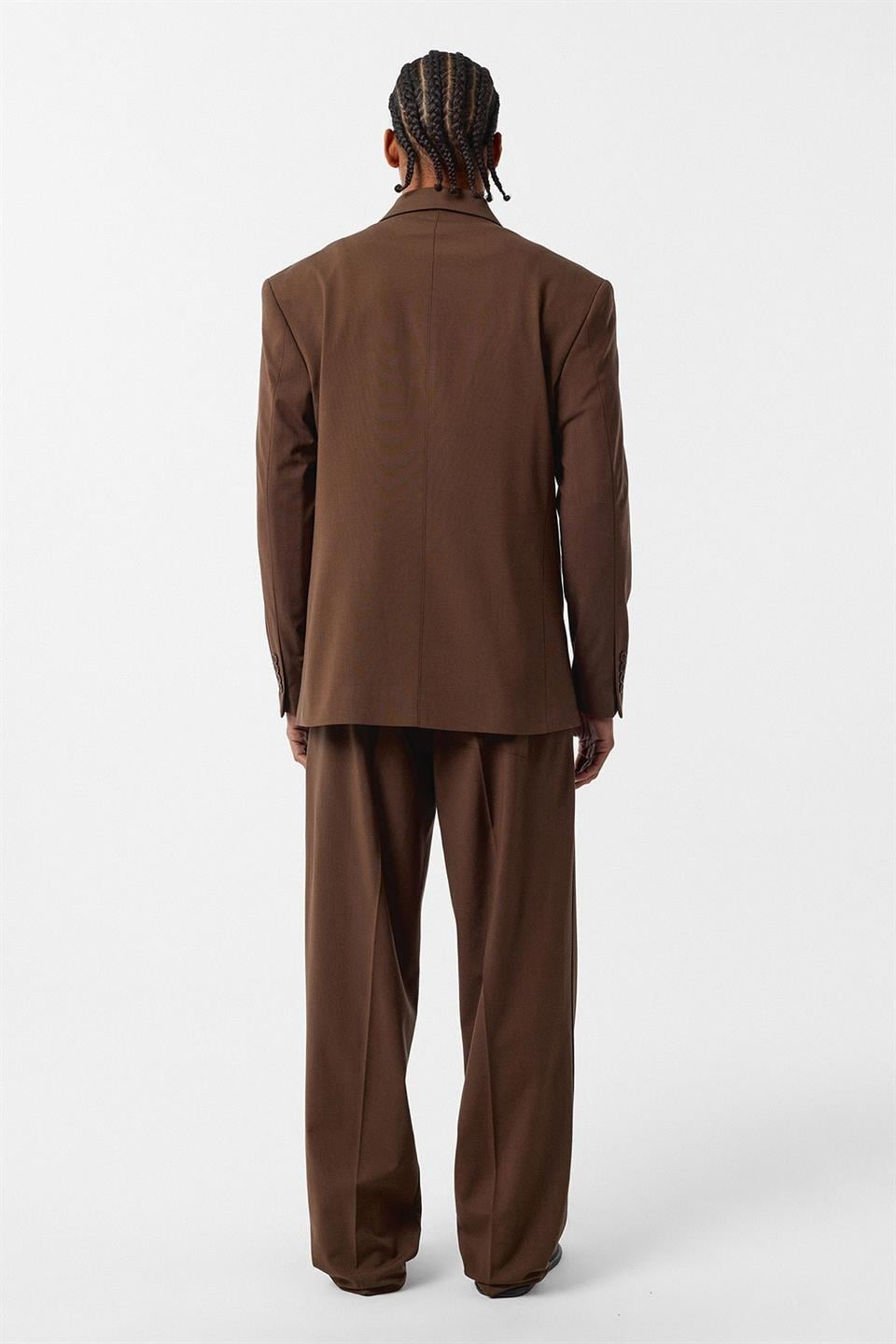 Comfortable, Double-Breasted Suit