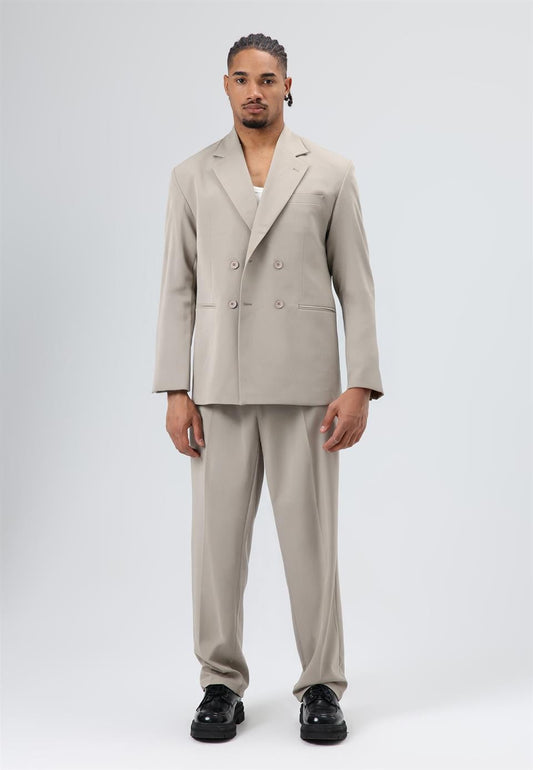 Comfortable, Double-Breasted Suit