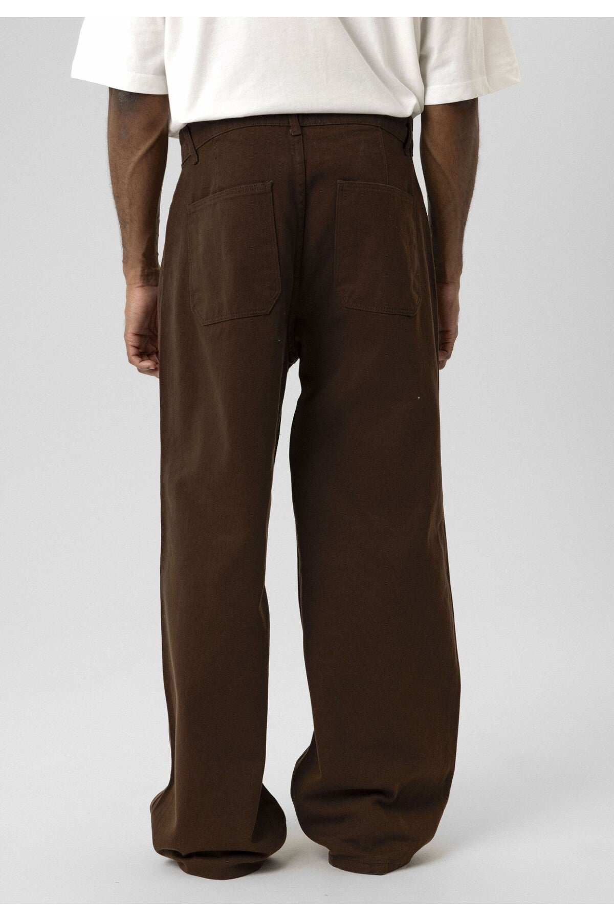 Balloon Fit Gabardine Pants