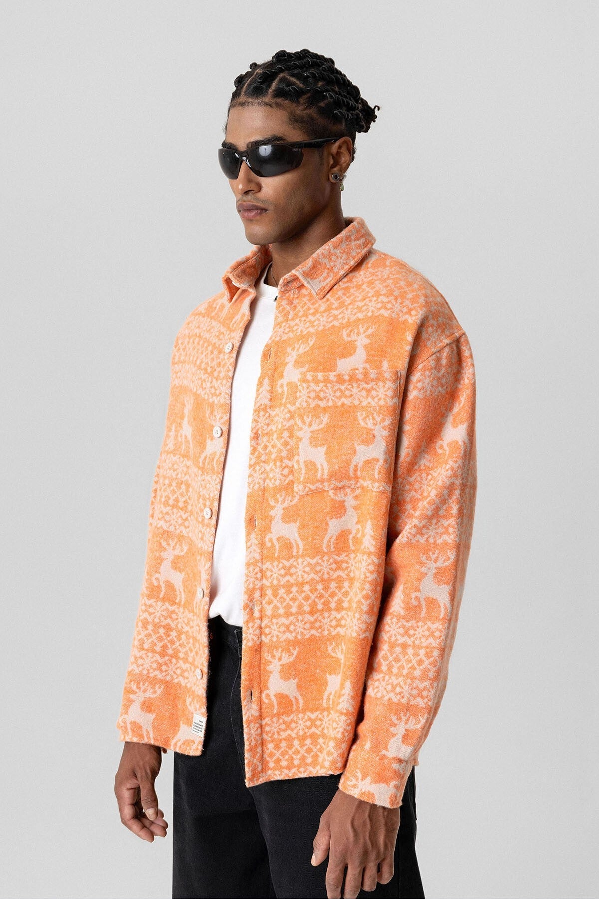 Patterned Lumberjack Shirt
