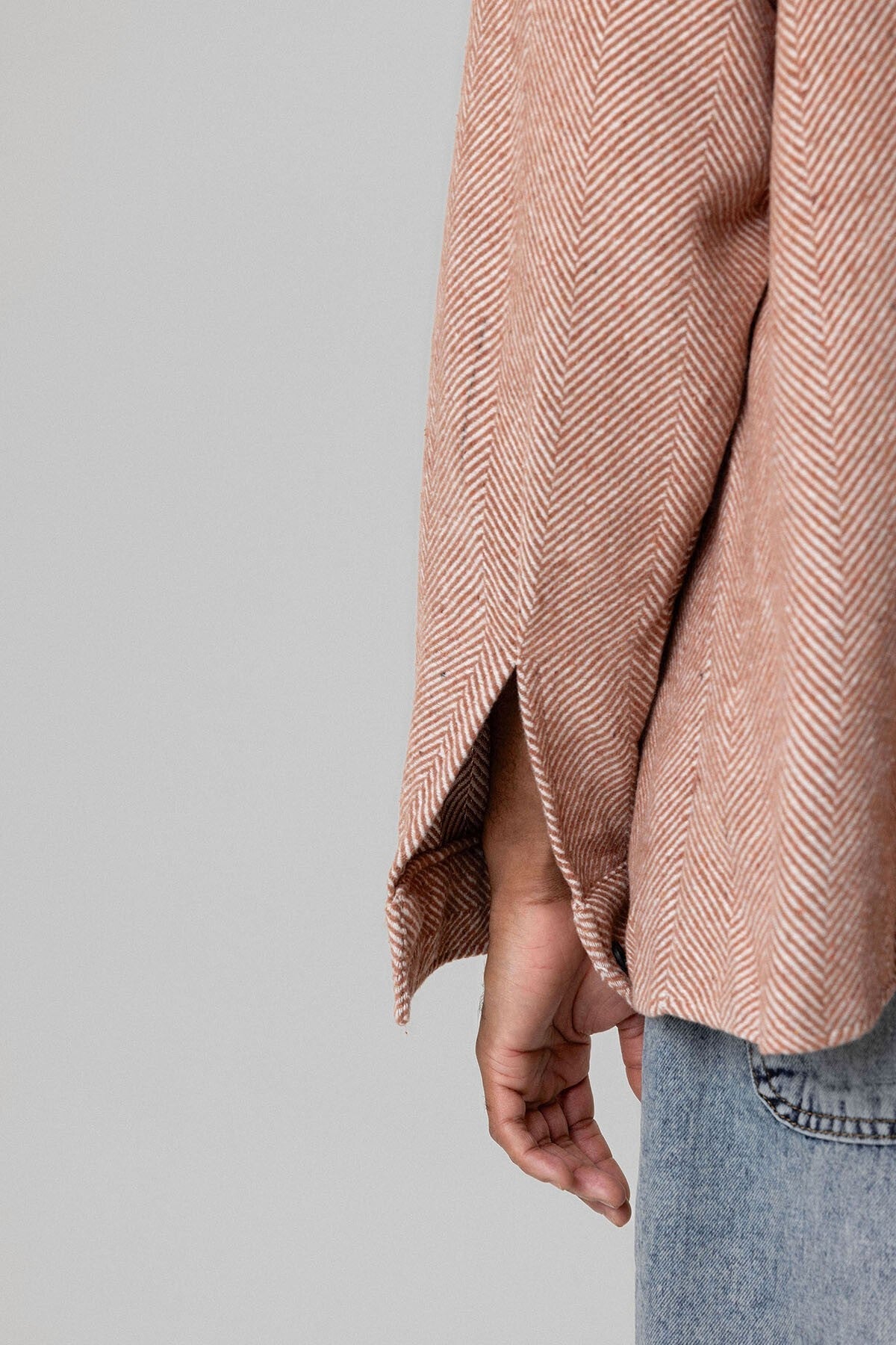 Oversized Lumberjack Shirt with Double Pockets