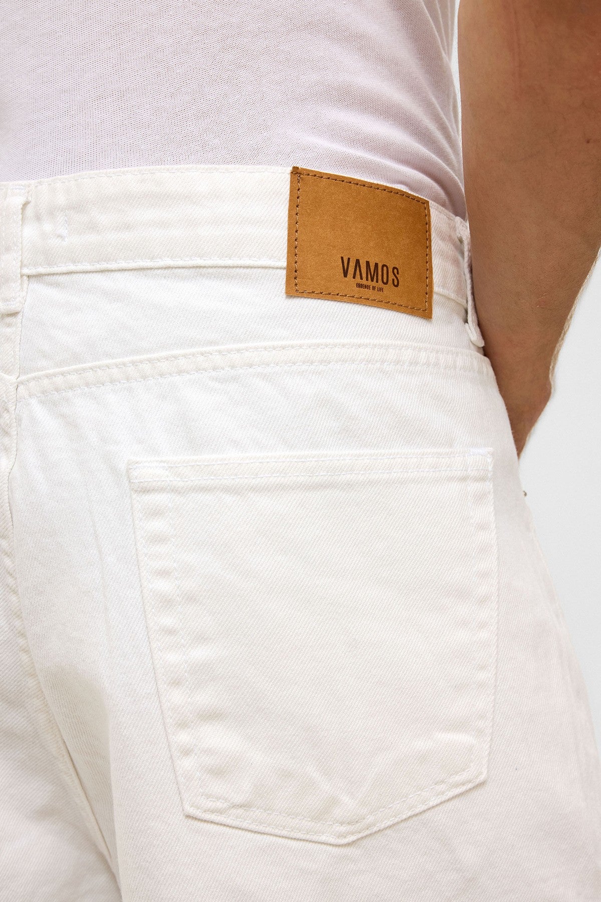 Oversized Denim Bermuda Shorts