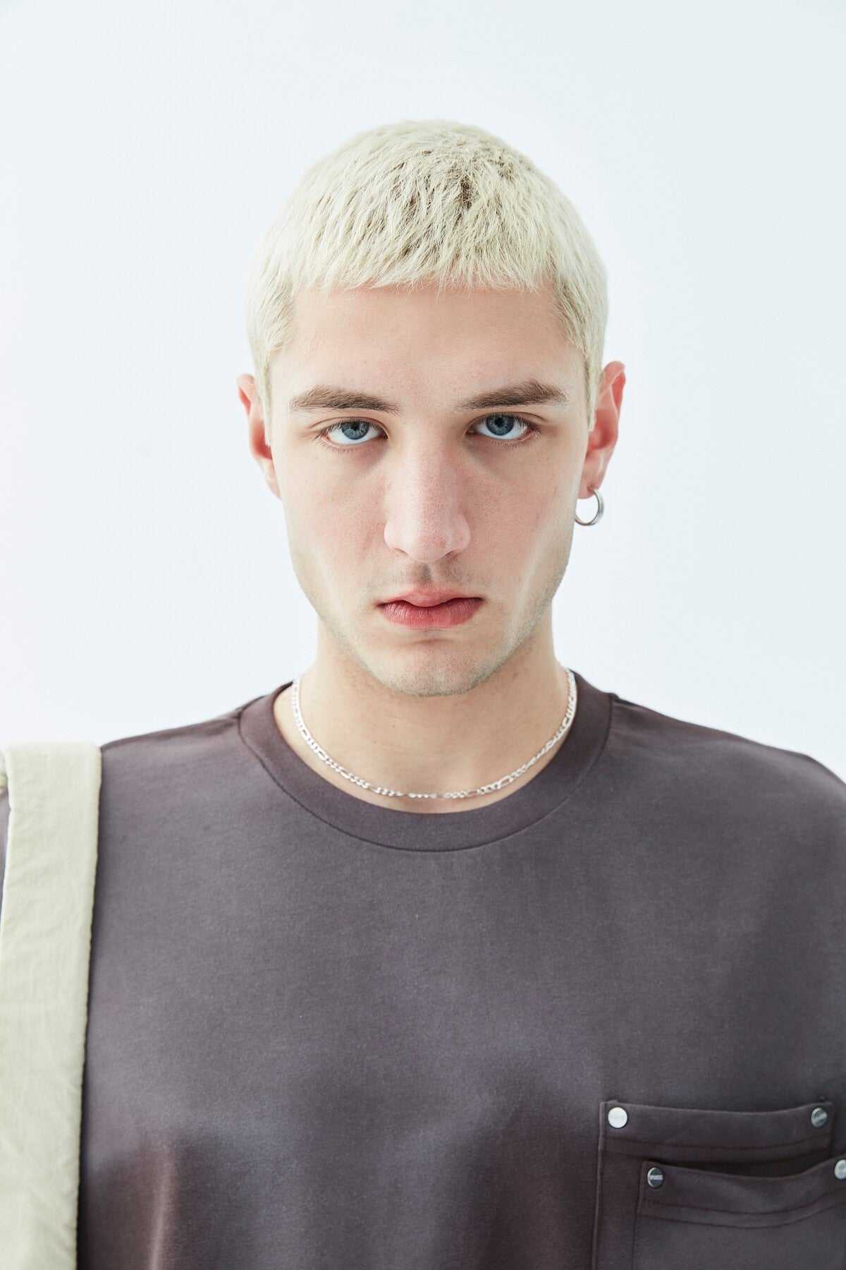 Oversized T-Shirt with Washed Pocket Detail