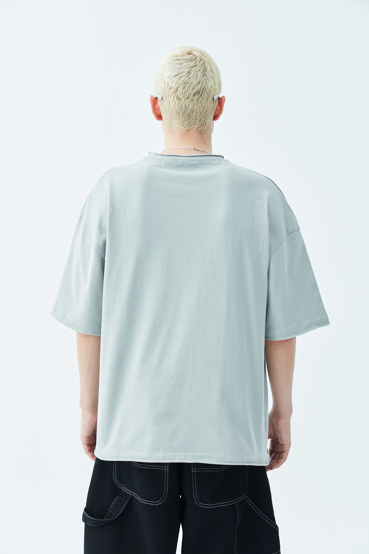 Oversized T-Shirt with Pocket Detail