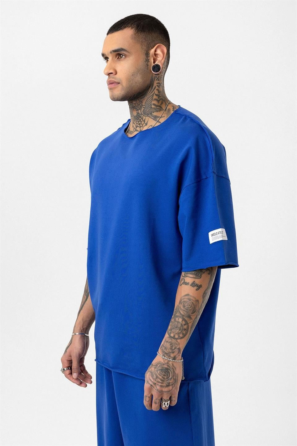 Label: Detailed Oversized Sweatsuit Set