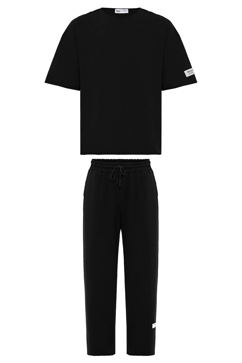 Label: Detailed Oversized Sweatsuit Set