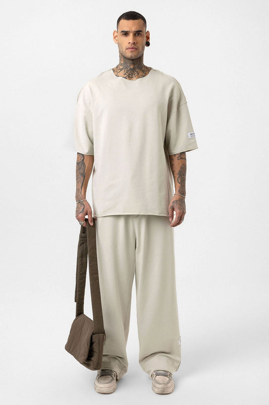 Label: Detailed Oversized Sweatsuit Set