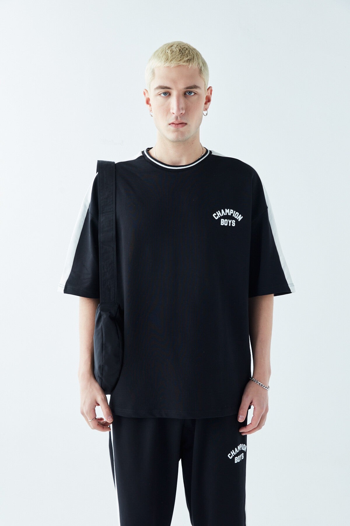 Champion Boys Printed Oversized Sweatsuit Set