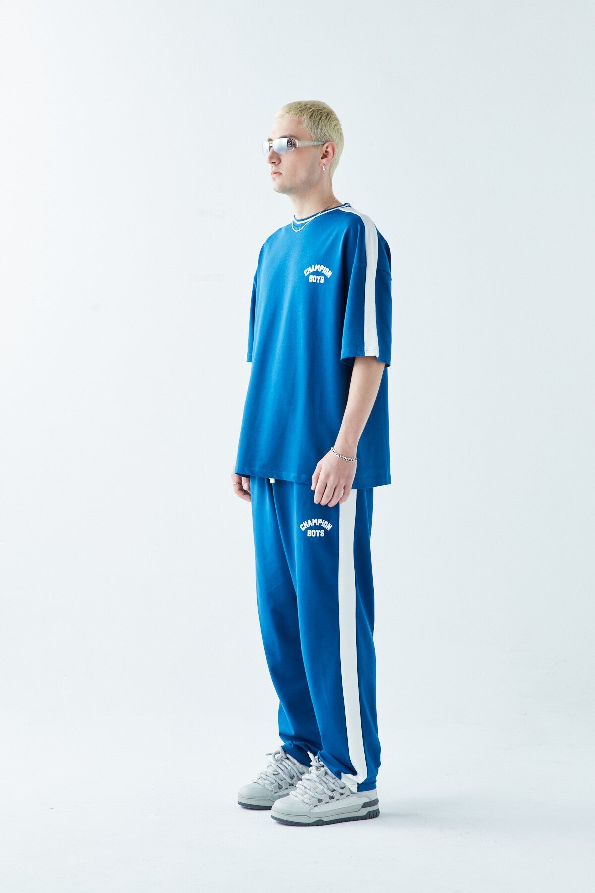 Champion Boys Printed Oversized Sweatsuit Set