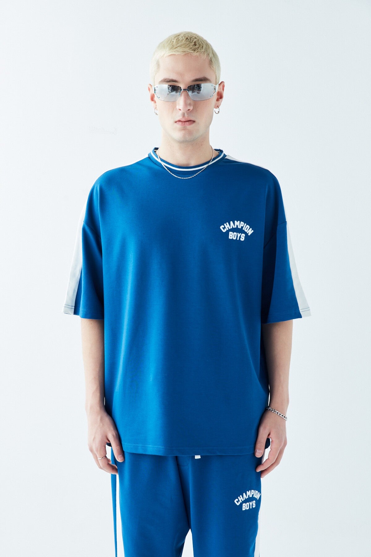 Champion Boys Printed Oversized Sweatsuit Set
