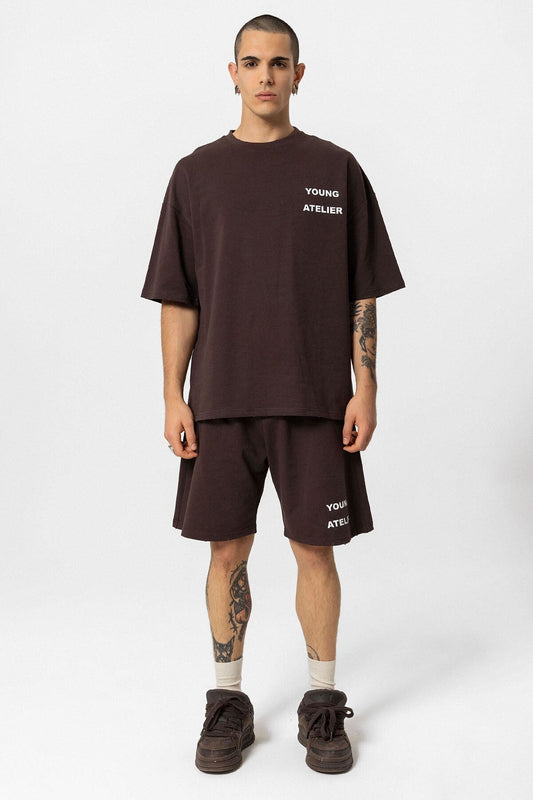 Young Atelier Printed Shorts Set