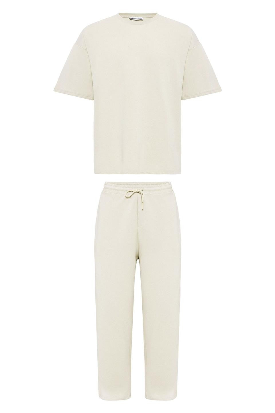 Basic Oversized Sweatsuit Set