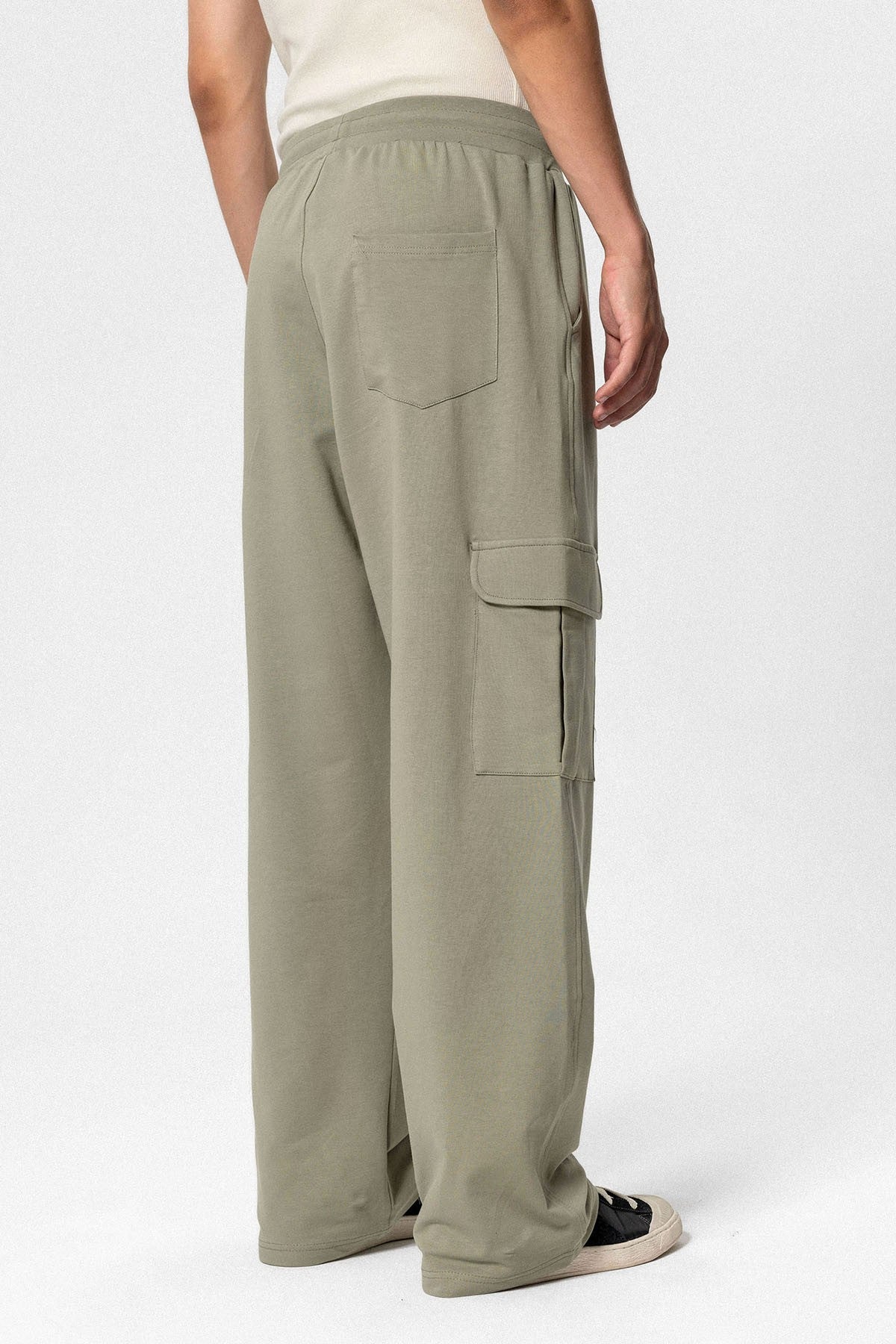 Oversized Sweatsuit Set with Pockets