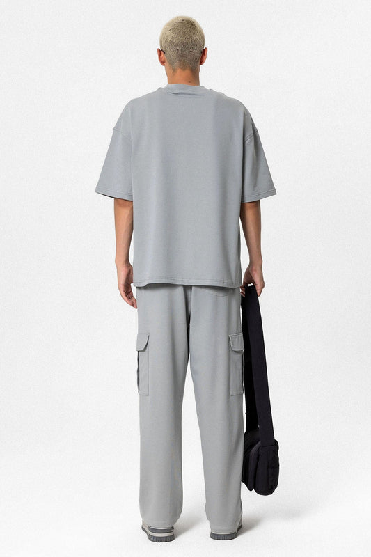 Oversized Sweatsuit Set with Pockets