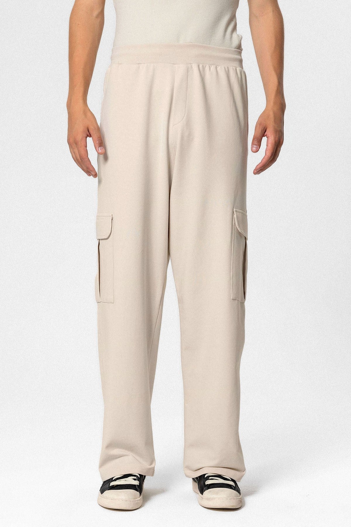 Oversized Sweatsuit Set with Pockets