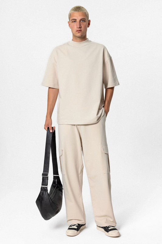 Oversized Sweatsuit Set with Pockets