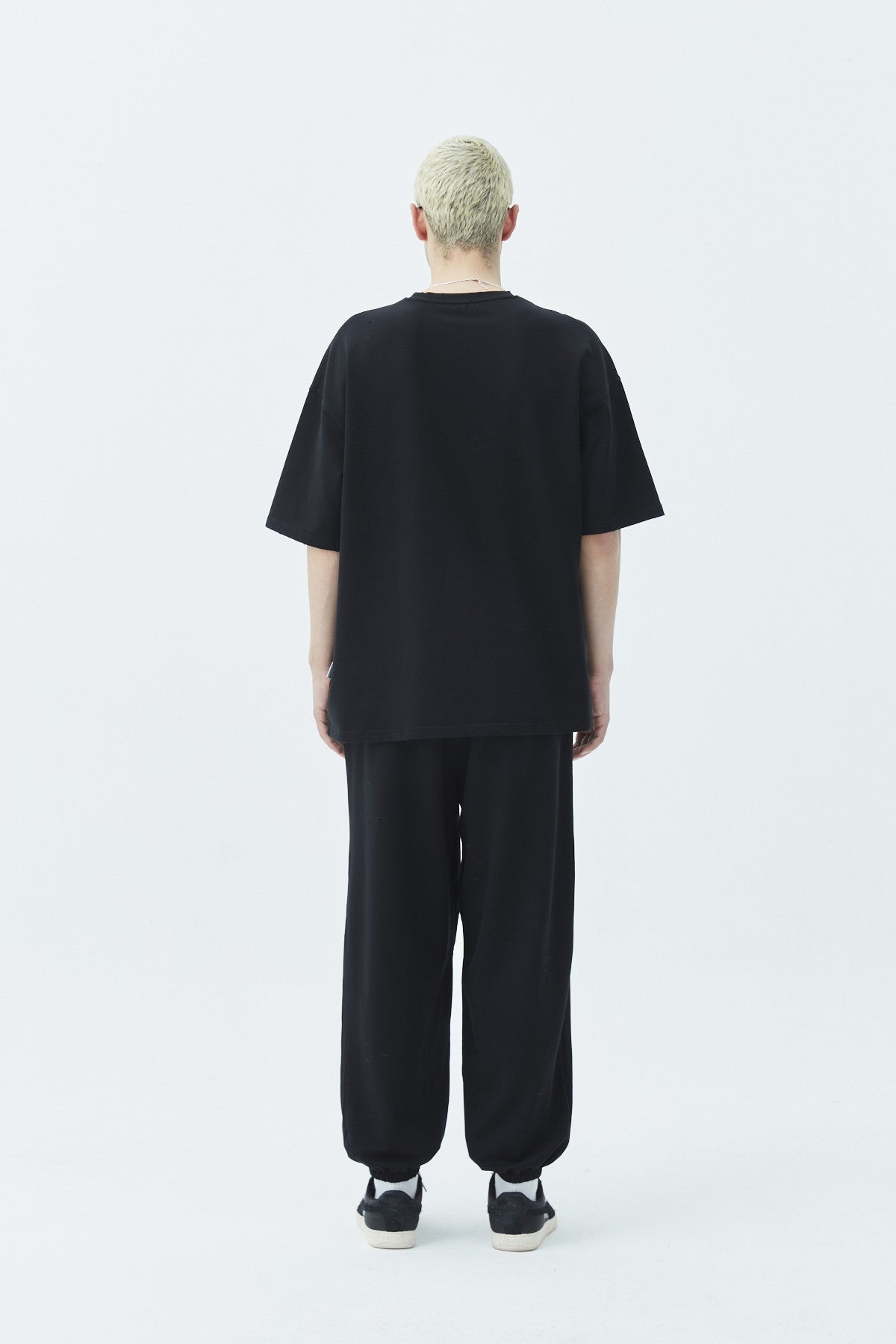 Oversized Sweatsuit Set with Cutout Details
