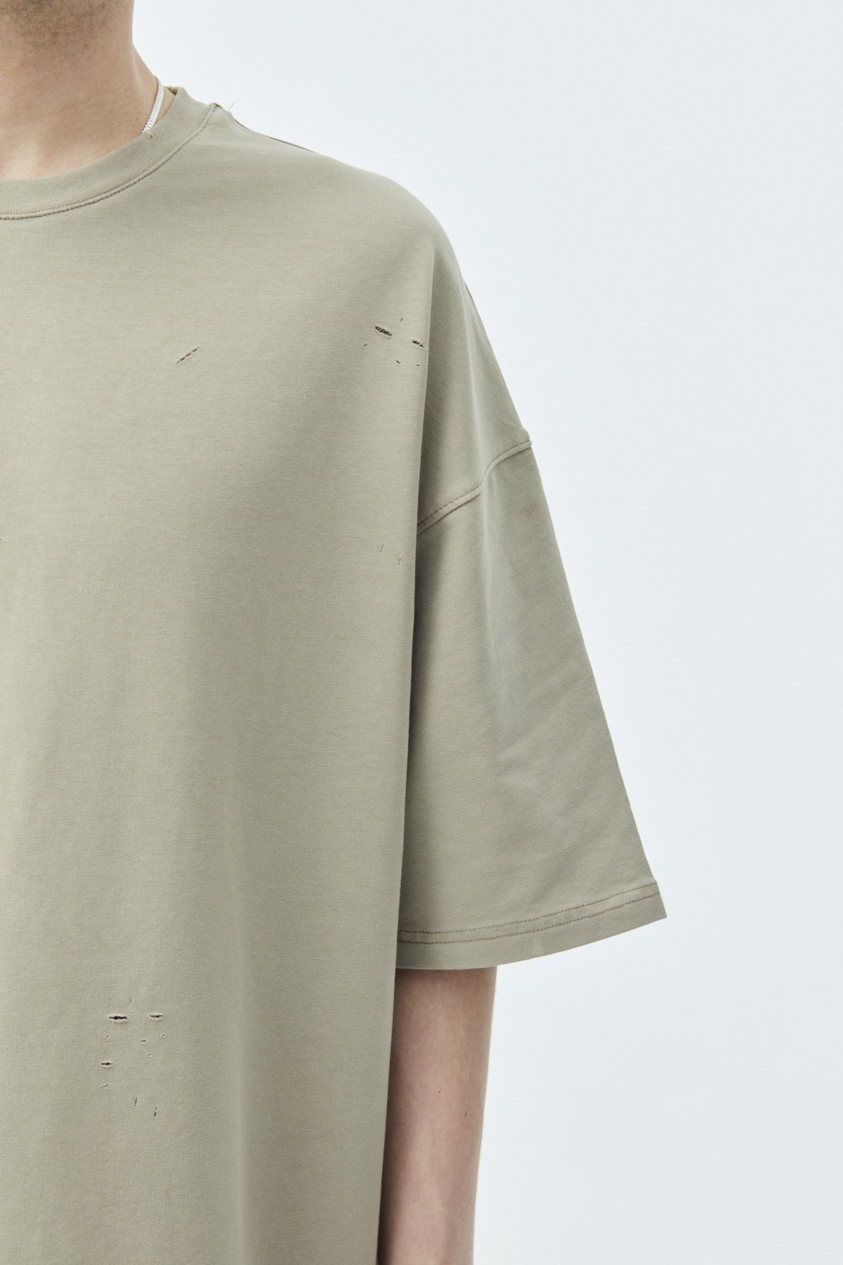 Oversized Sweatsuit Set with Cutout Details