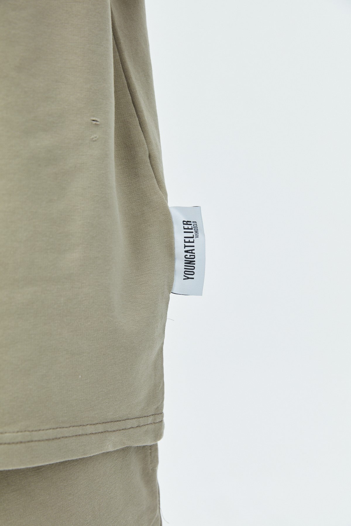 Oversized Sweatsuit Set with Cutout Details