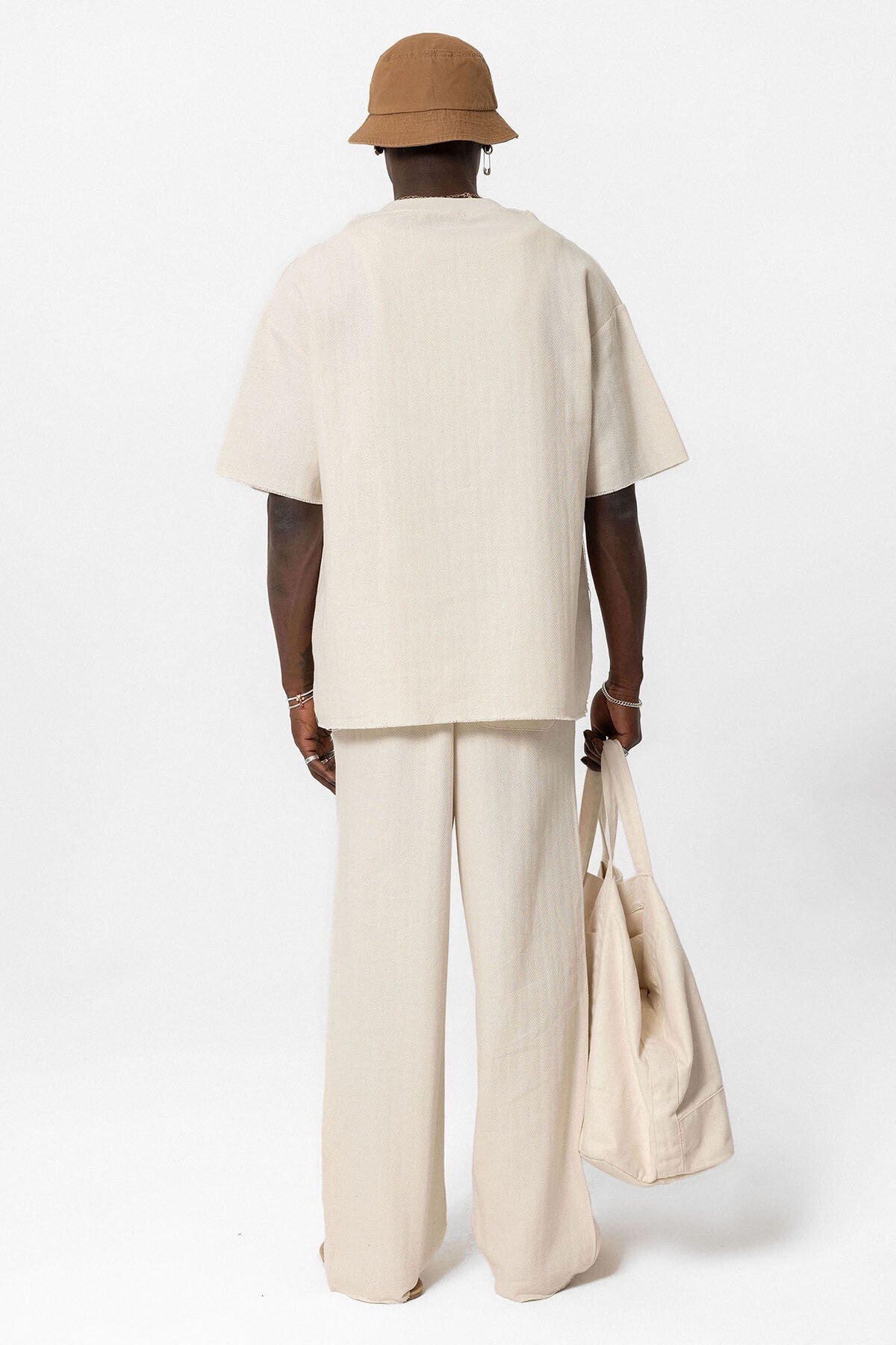 Basic Oversized Linen Set