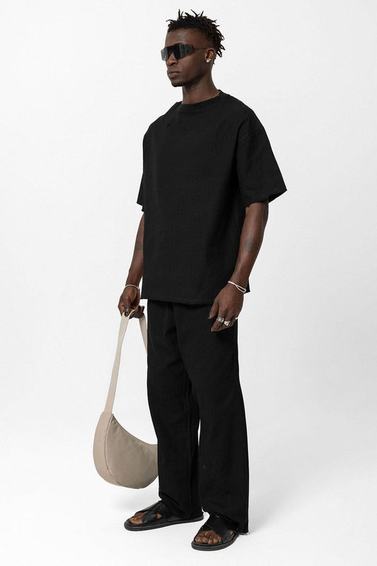 Basic Oversized Linen Set