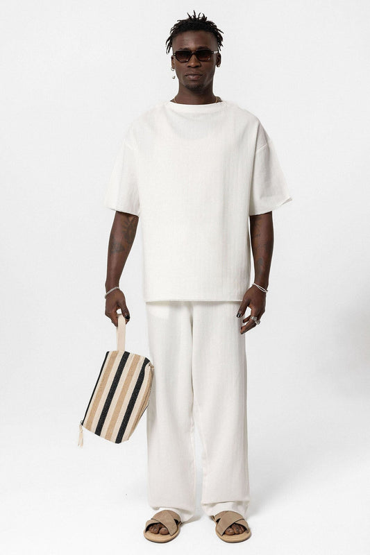 Basic Oversized Linen Set