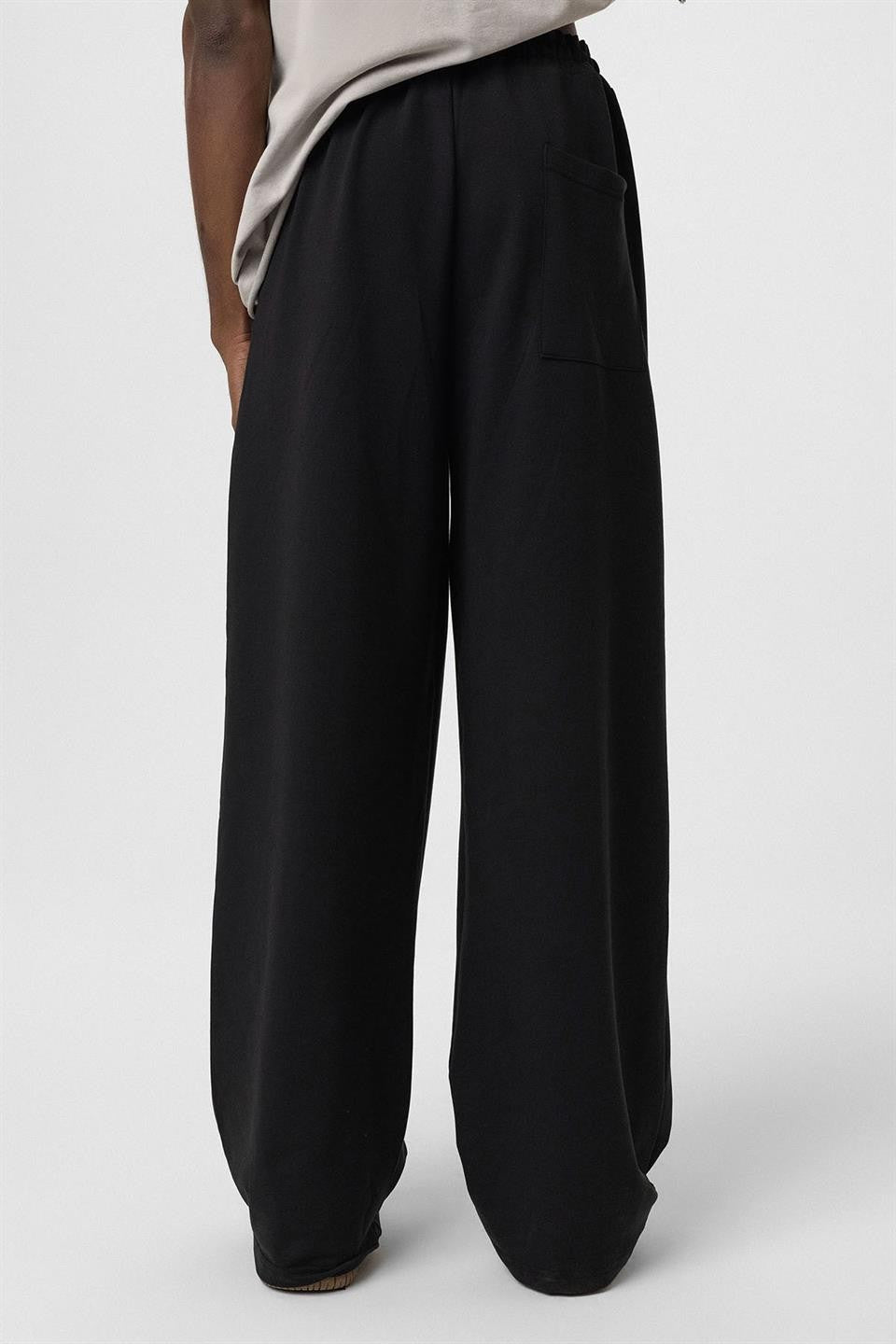 Oversized Sweatpants with Stitching Details