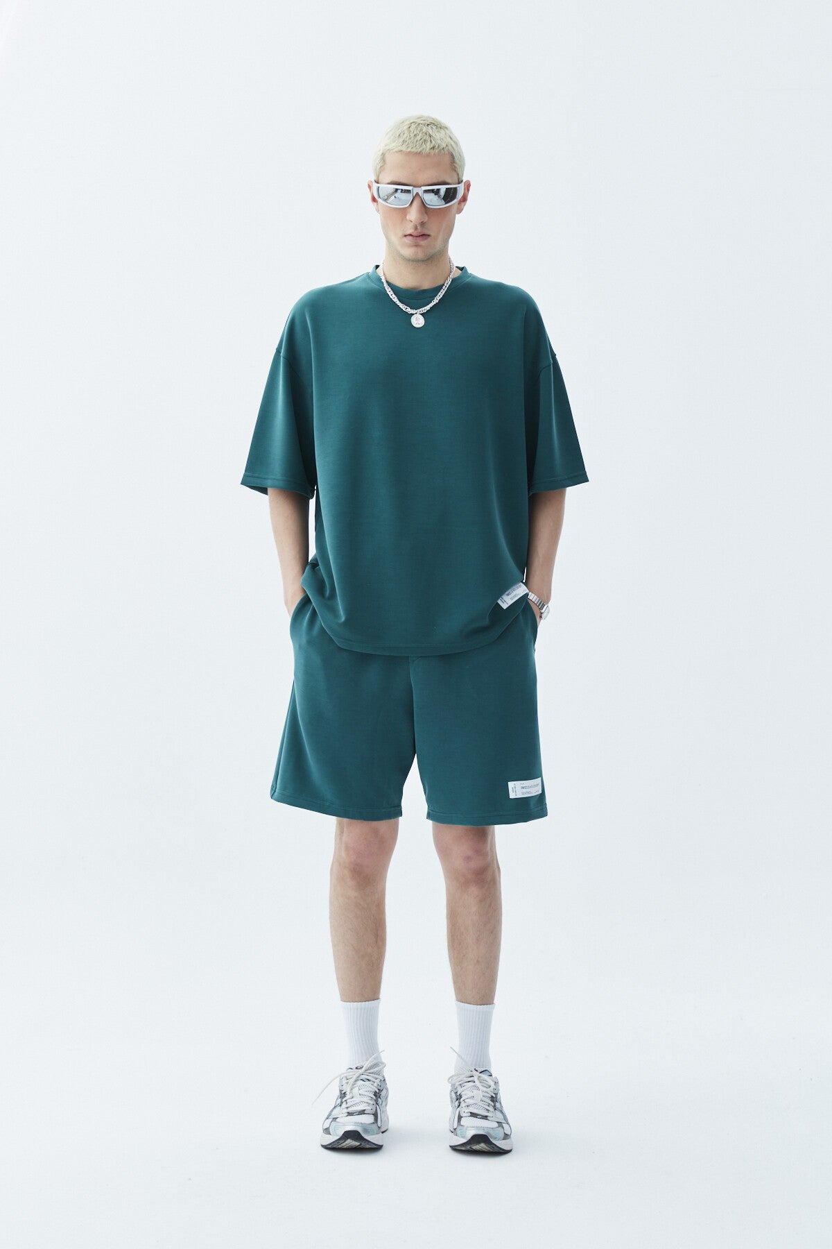 Oversized Modal Shorts Set