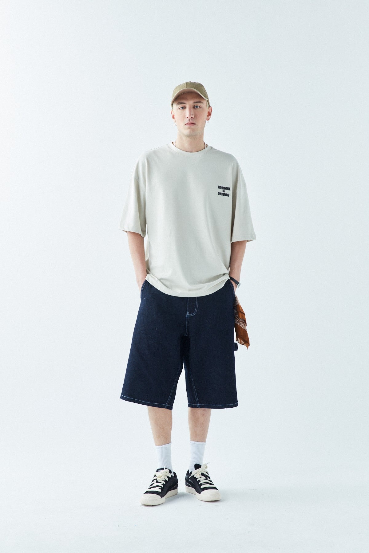 Oversized T-Shirt with Back Print