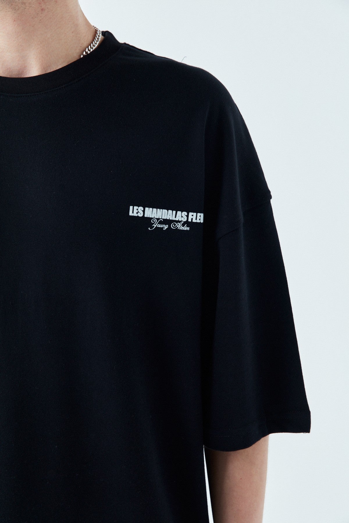Les Mandalas Back-Printed Oversized T-Shirt