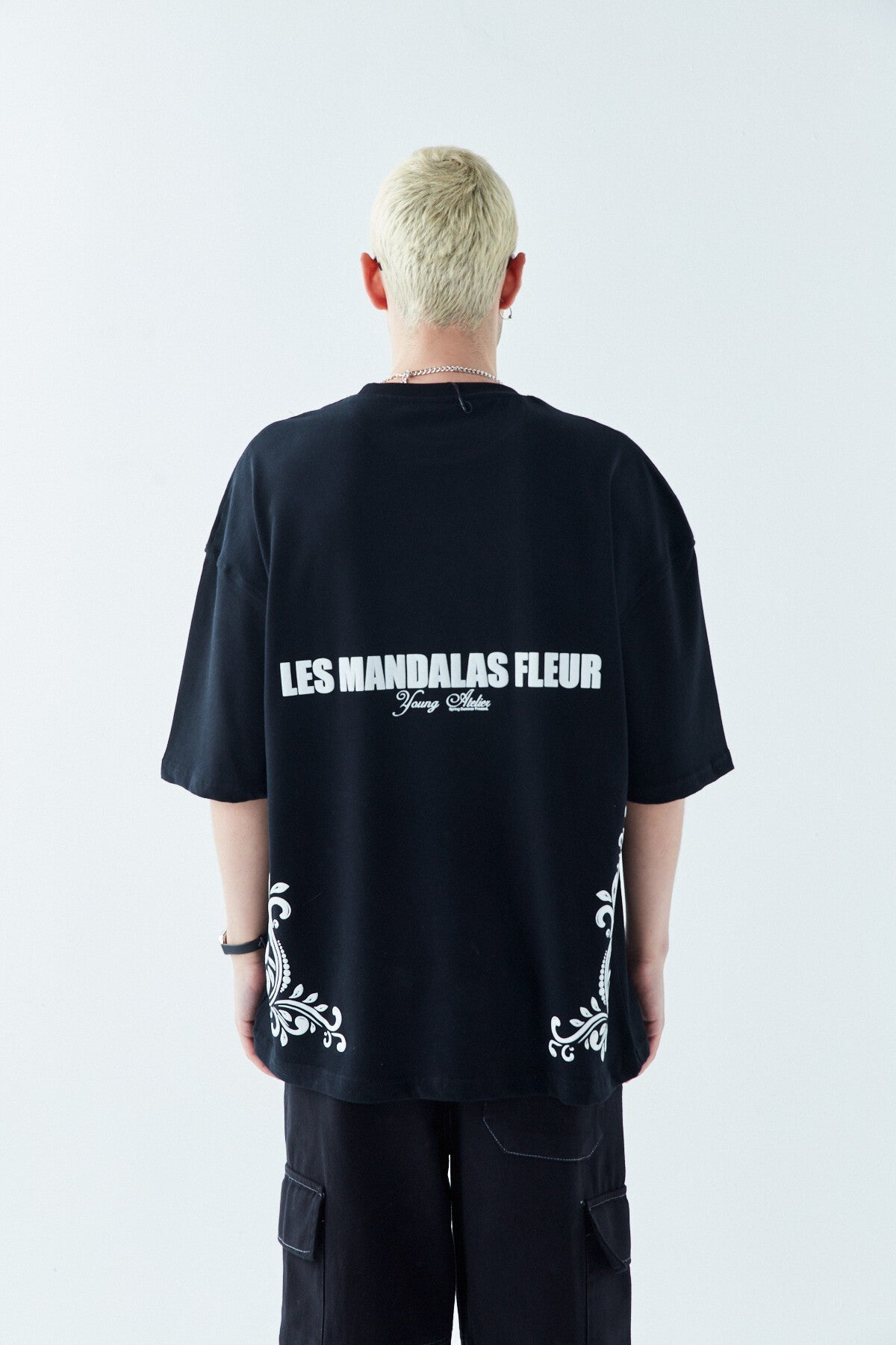 Les Mandalas Back-Printed Oversized T-Shirt