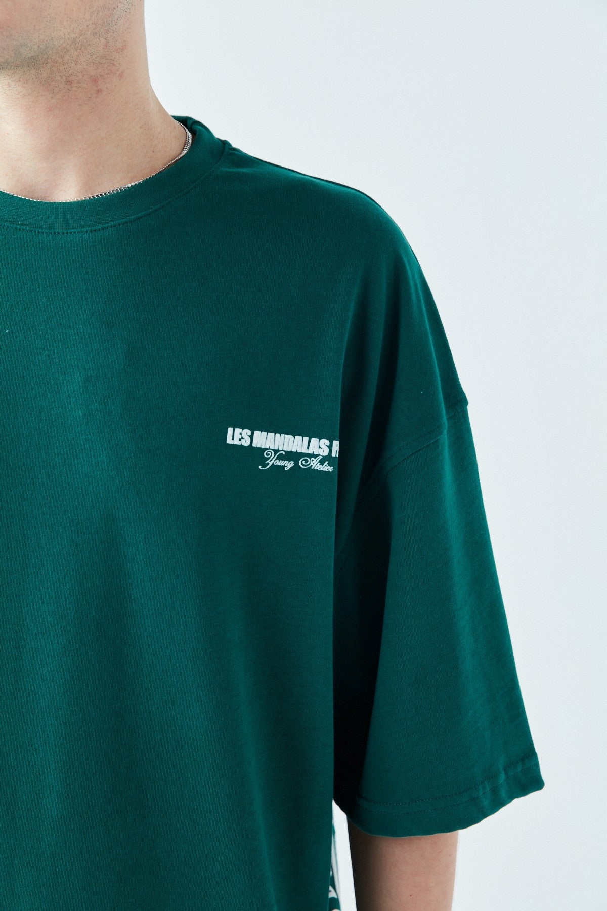 Les Mandalas Back-Printed Oversized T-Shirt